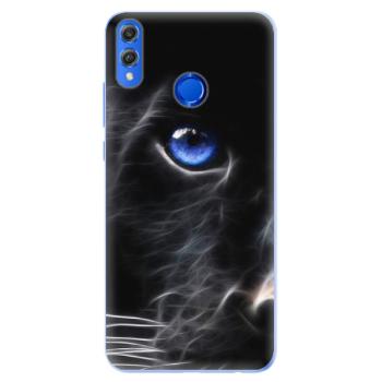 Silikonové pouzdro iSaprio - Black Puma - Huawei Honor 8X