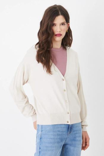 Kardigán Medicine dámsky, béžová farba, tenký