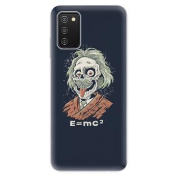 Odolné silikonové pouzdro iSaprio - Einstein 01 - Samsung Galaxy A03s