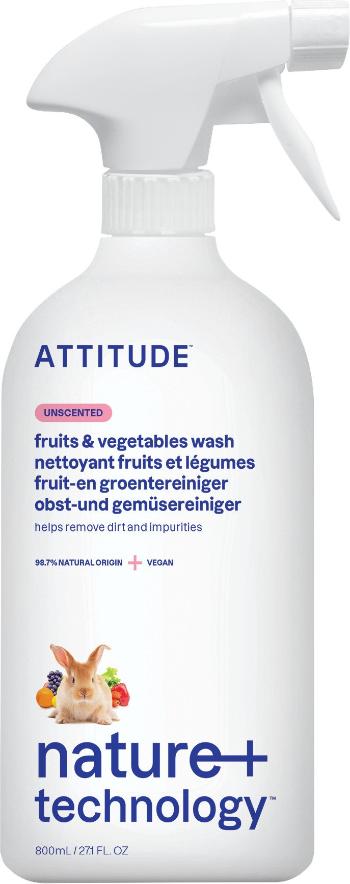 ATTITUDE Čistič na ovocie a zeleninu 800 ml