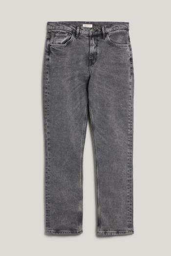 DŽÍNY GANT STRAIGHT FIT JEANS BLACK