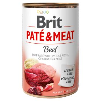 Brit PATÉ & MEAT Beef konzerva pre psov 400 g