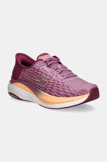 Běžecké boty Skechers Max Cushioning Propulsion - Vitality fialová barva, 128905