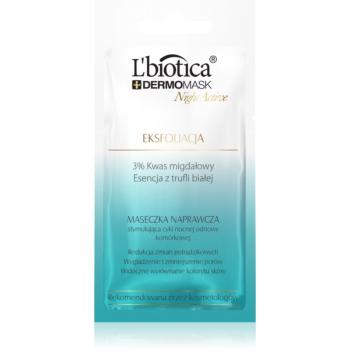 L’biotica DermoMask Night Active exfoliační maska pro obnovu povrchu pleti 12 ml