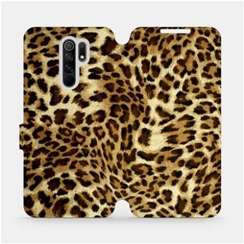 Flipové pouzdro na mobil Xiaomi Redmi 9 - VA33P Leopardí vzor (5903516313587)