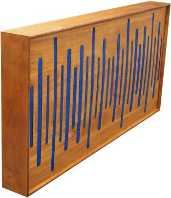 Mega Acoustic FiberExcellentPRO120 Alder/Blue Absorpční dřevěný panel