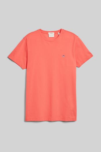 TRIČKO GANT SLIM PIQUE SS T-SHIRT SUNSET PINK