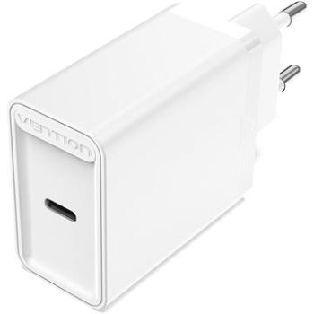 Vention 1-port USB-C Wall Charger (20W) White (FADW0-EU)