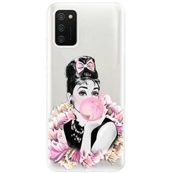 iSaprio Pink Bubble pro Samsung Galaxy A02s (pinbu-TPU3-A02s)