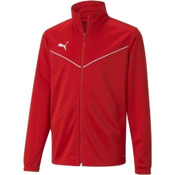 Puma TEAMRISE TRAINING POLY JACKET Chlapecká mikina, červená, velikost