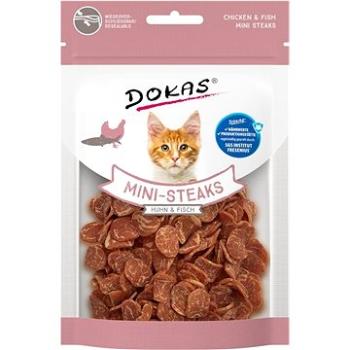 Dokas Kuře a treska mini steaky pro kočky 25 g (4251276204982)