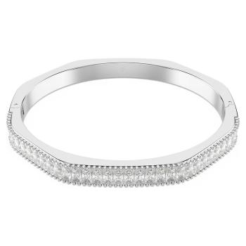 Swarovski Oslnivý pevný náramek Matrix 572062 17 cm