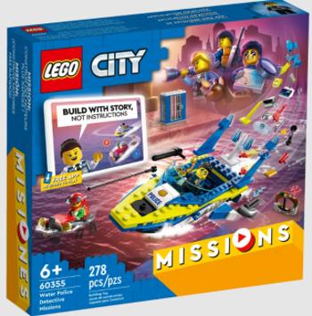 LEGO City L60355 Mise detektiva pobřežní stráže