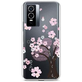 TopQ Kryt Vivo Y76 5G silikon Cherry Tree 72453 (Sun-72453)