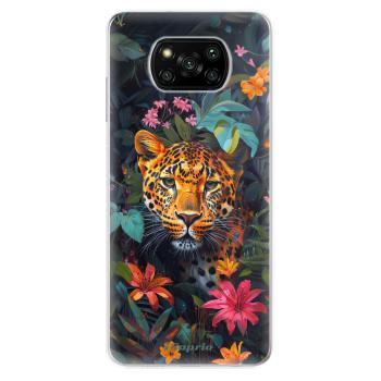 Odolné silikonové pouzdro iSaprio - Flower Jaguar - Xiaomi Poco X3 Pro / X3 NFC