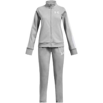 Under Armour EM KNIT TRACK SUIT Sportos szett lányoknak, szürke, méret S