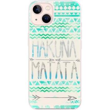 iSaprio Hakuna Matata Green pro iPhone 13 (hakug-TPU3-i13)