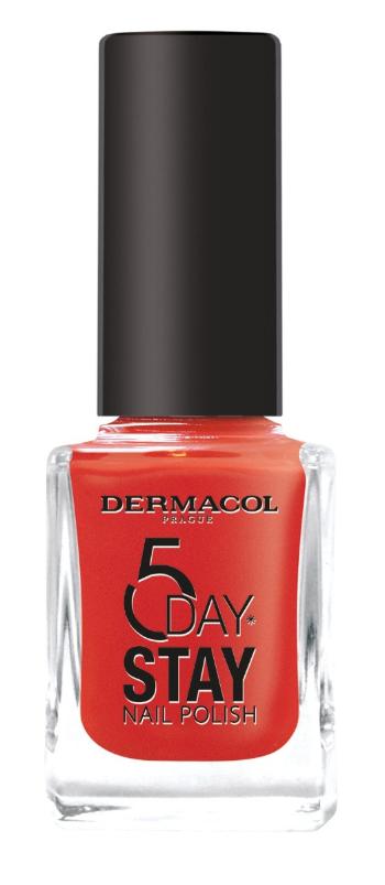 Dermacol Lak na nehty 5 Days Stay č. 52 Too hot 11 ml