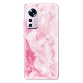 Odolné silikonové pouzdro iSaprio - RoseMarble 16 - Xiaomi 12 / 12X