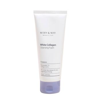 MARY & MAY Rozjasňující čisticí pěna White Collagen (Cleansing Foam) 150 ml