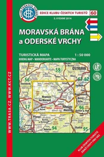 KČT 60 Moravská brána a Oderské vrchy