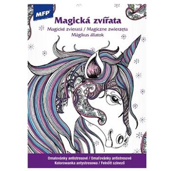 Omalovánky antistresové Magická zvířata 210x290/32s (8595138563197)