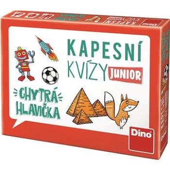 Dino kapesní kvízy junior - chytrá hlavička (8590878622326)