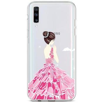 TopQ Samsung A70 silikon Pink Princess 42491 (Sun-42491)