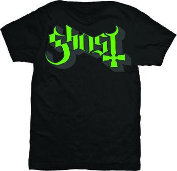 Ghost Tričko Green/Grey Keyline Logo Unisex Black M