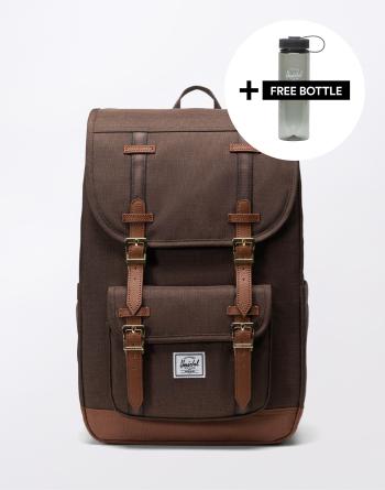 Batoh Herschel Supply Little America ™ Mid Chocolate Bwn Crshch/Sdle Bwn 21 l