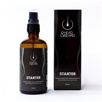 Head and Beard Starter sprej na podporu růstu vlasů a vousů 100 ml (1037)