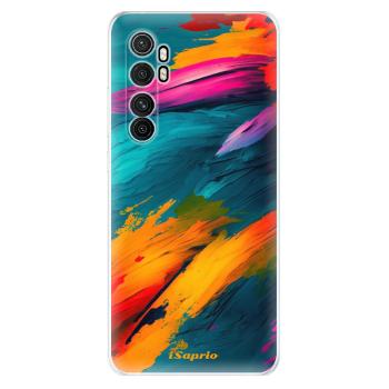 Odolné silikonové pouzdro iSaprio - Blue Paint - Xiaomi Mi Note 10 Lite