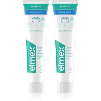 Elmex Sensitive Whitening pasta pro přirozeně bílé zuby 2x75 ml