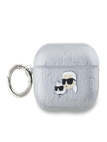 Karl Lagerfeld AirPods Pro 2 Silver Pouzdro Stříbrná