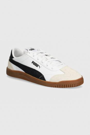 Kožené sneakers boty Puma Puma Club 5v5 SD bílá barva, 395104