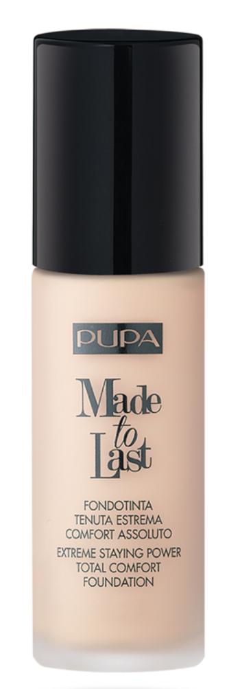 PUPA Milano Dlouhotrvající tekutý make-up SPF 10 Made To Last (Total Comfort Foundation) 30 ml 010 Porcelain