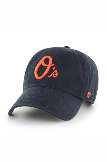 Čepice 47brand Baltimore Orioles černá barva, s aplikací