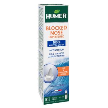 Humer Ucpaný nos 100% hypertonická mořská voda 50 ml