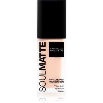 Gabriella Salvete SoulMatte dlouhotrvající make-up s matným efektem odstín 01 Porcelain Cold 30 ml