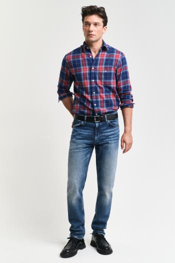 DŽÍNY GANT REGULAR JEANS MID BLUE VINTAGE