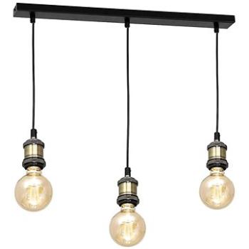 Lustr na lanku EDISON 3xE27/60W/230V (115889)