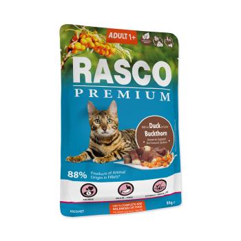 Rasco Premium Adult kachna s rakytníkem kapsička 85 g