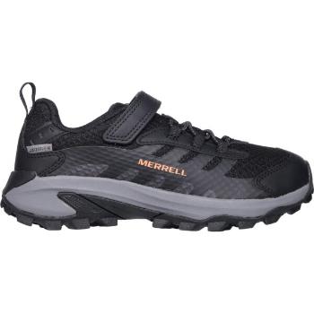 Merrell MOAB SPEED 2 LOW A/C WTRPF Dětské outdoorové boty, černá, velikost 36