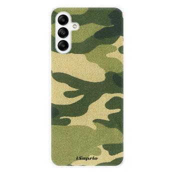 Odolné silikonové pouzdro iSaprio - Green Camuflage 01 - Samsung Galaxy A04s