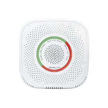 Detektor Shelly Gas, földgáz detektor CNG, alarm: LED fény & hang, WiFi