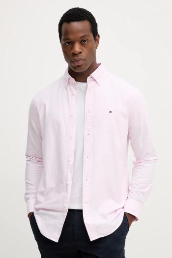 Bavlnená košeľa Tommy Hilfiger regular, s golierom button-down, MW0MW36238