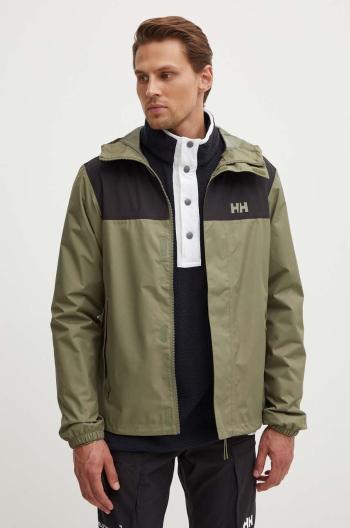 Bunda Helly Hansen VANCOUVER pánská, zelená barva