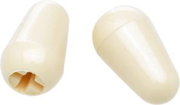 Fender Stratocaster Switch Tips, Aged White