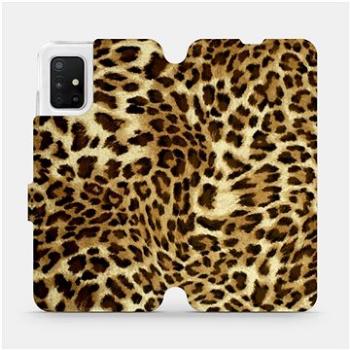 Flipové pouzdro na mobil Samsung Galaxy A51 - VA33P Leopardí vzor (5903516123032)