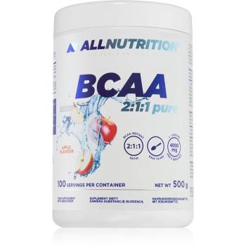 Allnutrition BCAA 2:1:1 Pure podpora tvorby svalovej hmoty príchuť Apple 500 g